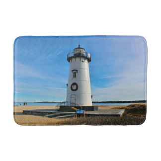 Edgartown Harbour Lighthouse, MA Bath Mat
