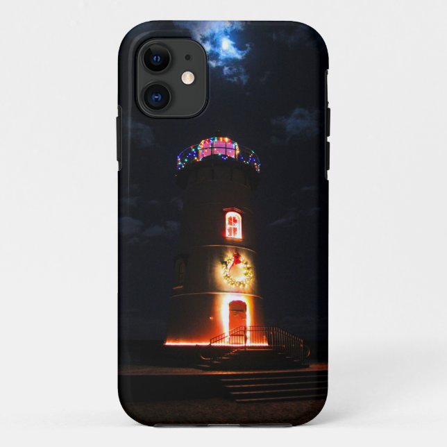 Edgartown Harbour Lighthouse, MA iPhone Case 5/5s (Back)