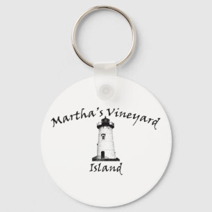 Edgartown Light Key Ring
