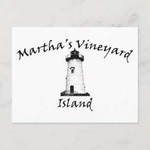 Edgartown Light Postcard