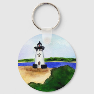 Edgartown Lighthouse Martha's Vineyard Keychains