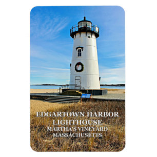 Edgartown Lighthouse, Massachusetts Flexi Magnet