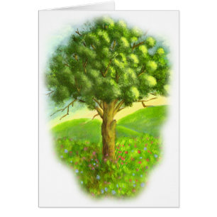 Edge o the Meadow: Nature Landscape Painting: Empt