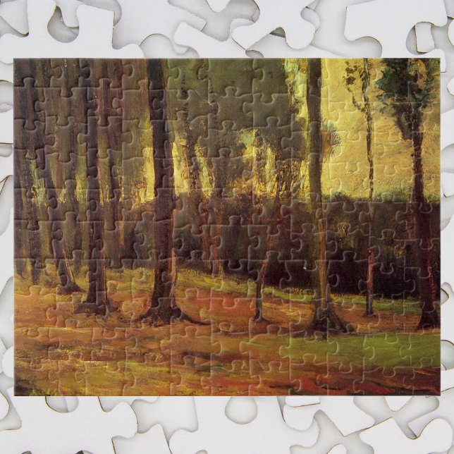 Edge of a Wood by Vincent van Gogh Jigsaw Puzzle (Creator Uploaded)