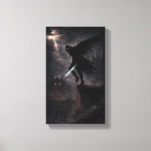 Edge of Judgment Canvas Print
