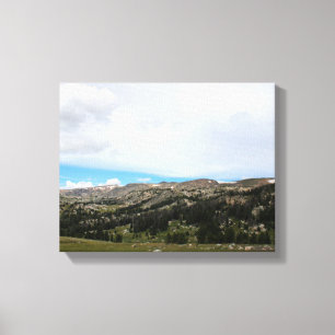 Edge of the Absaroka-Beartooth Mountains 11x14 Canvas Print