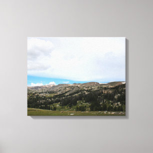 Edge of the Absaroka-Beartooth Mountains 16x20 Canvas Print