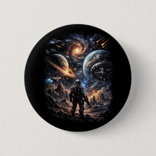 Edge of the Galaxy 6 Cm Round Badge