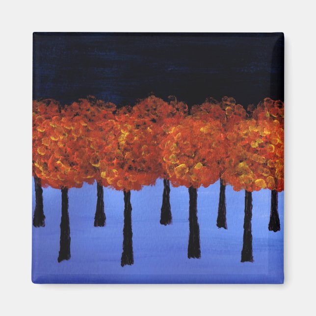 Edge of the Orange Forest Magnet (Front)