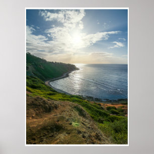 Edge of the Sunlit Coast Poster