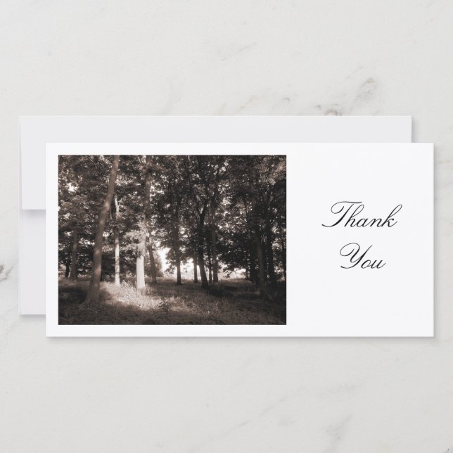 Edge of the Wood - Thank You (Front)