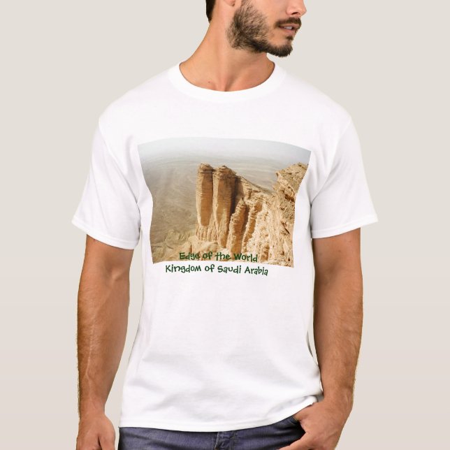 Edge of the World, Kingdom of Saudi Arabia T-Shirt (Front)