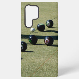 Edge of Victory: A Close Call at Lawn Bowls Samsung Galaxy Case
