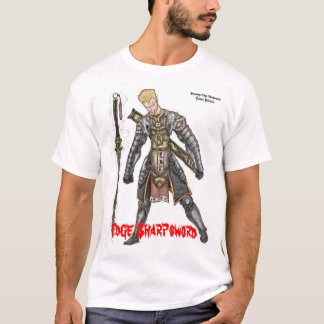 Edge Sharpsword in Demon Armour T-Shirt