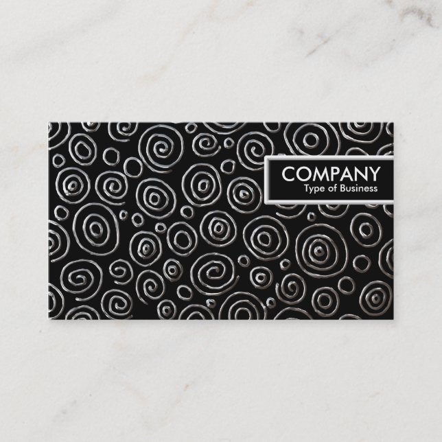 Edge Tag - Abstract 181112 - Exotic Metal (Front)