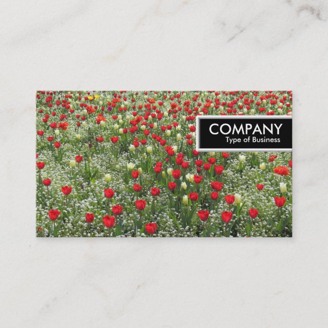 Edge Tag - Bed of Tulips (Front)