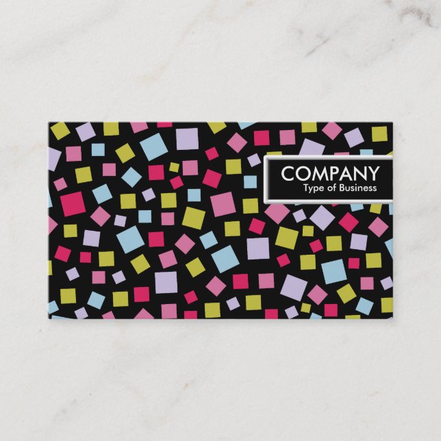 Edge Tag - Cascading Colours (Front)