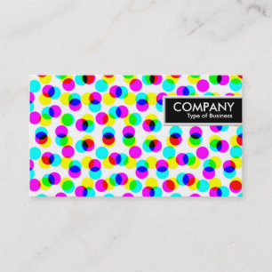 Edge Tag - Colour Halftone Pattern