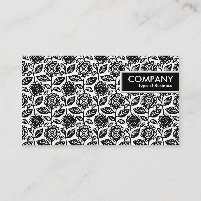 Edge Tag - Floral Pattern 280313 (Front)