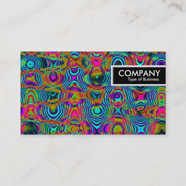 Edge Tag - Fractal Abstract 191111a (Front)