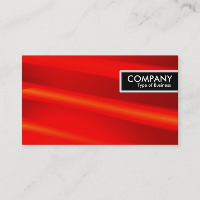 Edge Tag - Hot Red 01 (Front)