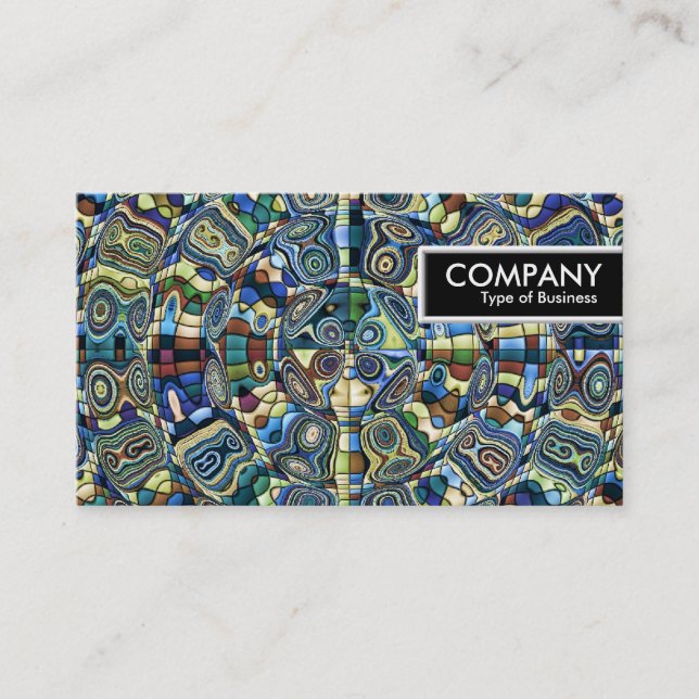 Edge Tag - Rippled Tiles (Front)