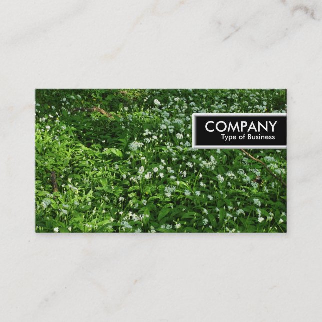 Edge Tag - Woodland Flowers (Front)