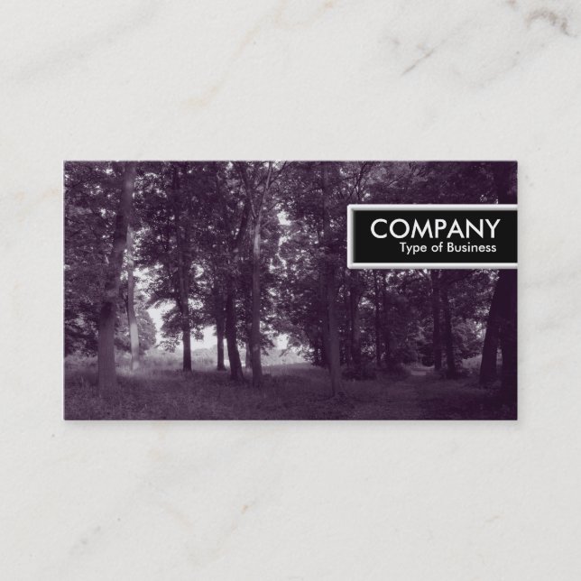 Edge Tag - Woods (Purple Toned) (Front)