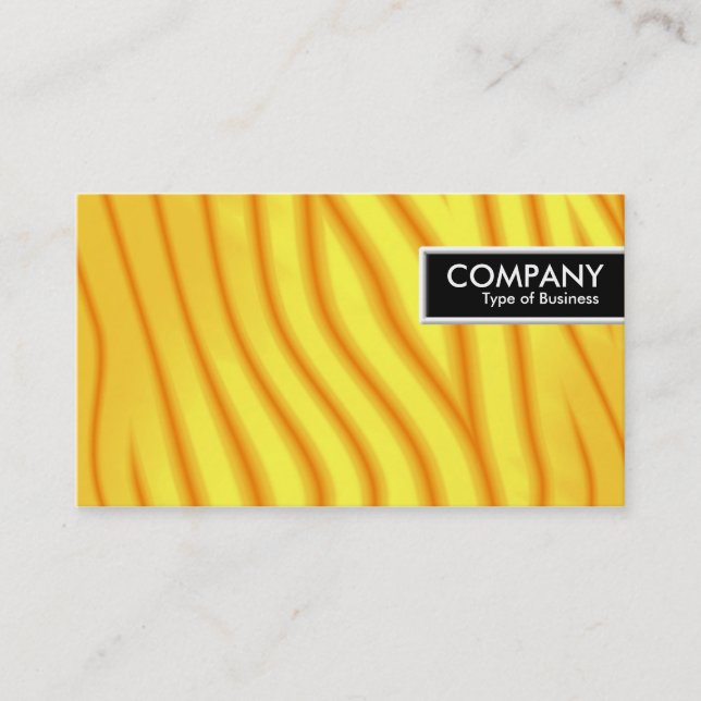 Edge Tag - Yellow Waves (Front)