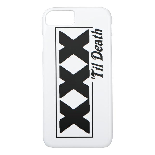 EDGE TIL DEATH phone case (Back)