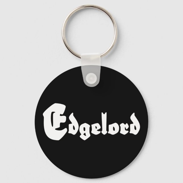 Edgelord Key Ring (Front)