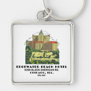 Edgewater Beach Hotel, Chicago, Illinois Key Ring