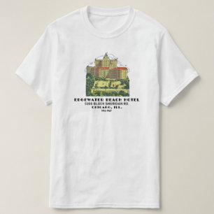Edgewater Beach Hotel, Chicago, Illinois T-Shirt
