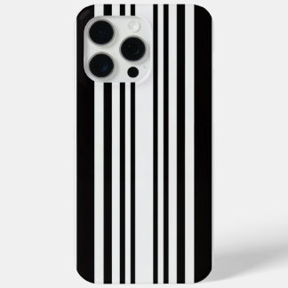 Edgy and luxurious black and white pattern iPhone  iPhone 15 Pro Max Case