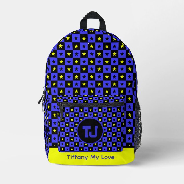 Edgy Basketball Favour Gift Backpack (Front)