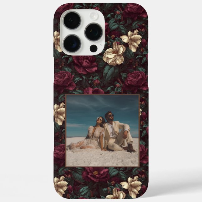 Edgy Christmas Gift Gardenias Custom Case-Mate iPhone Case (Back)