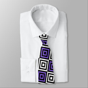 Edgy Dad Fathers Day Gifts Geometric Tie