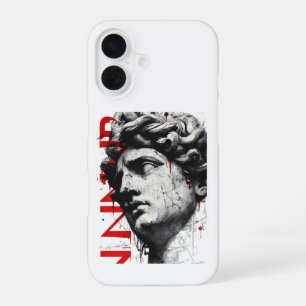 Edgy David Bust Modern Street Art Phone Case