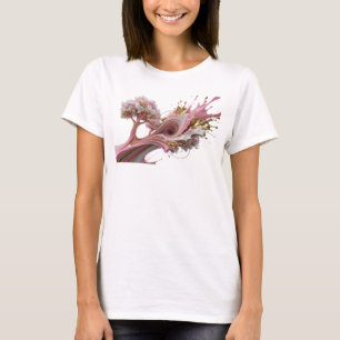 Edgy Gold TREE OF LIFE Wearable Art T-Shirt