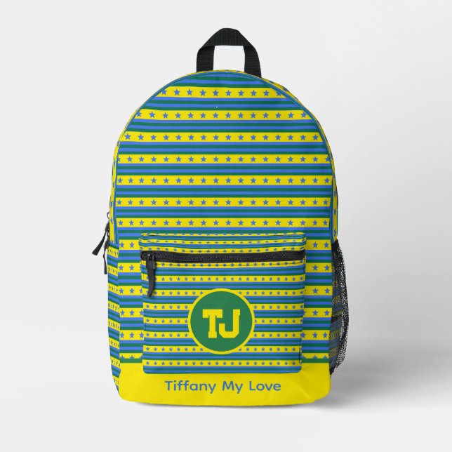 Edgy Gym Bachelor Weekend Kids Backpacks (Front)
