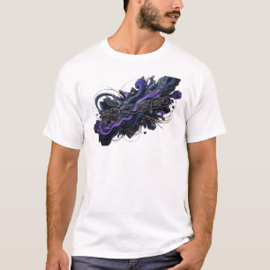 Edgy Navy FOCUSED Tee