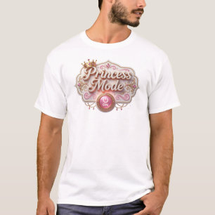 Edgy PRINCESS MODE Custom Creation T-Shirt