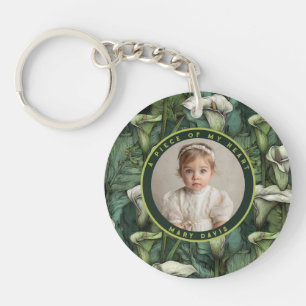Edgy Secret Santa Gifts Calla Lilies Flower Key Ring