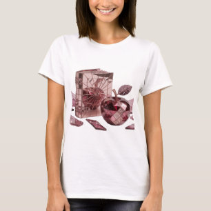 Edgy Silver ABSTRACT ART Statement Design v2 T-Shirt