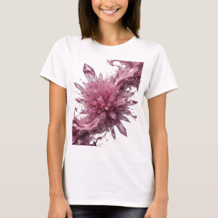 Edgy Silver CRYSTAL FUSION Graphic Tee