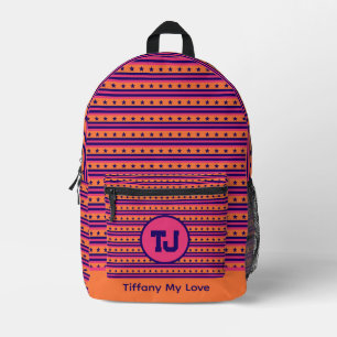 Edgy Sport Groomsmen School Backpack