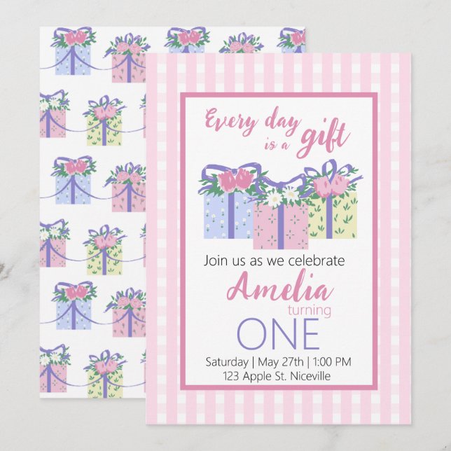 EDIAG Birthday Invitation (Front/Back)