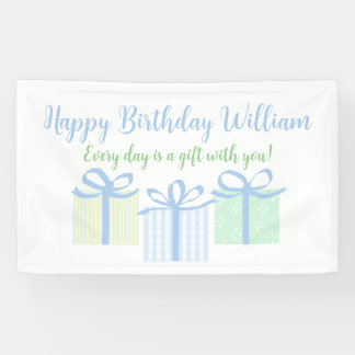 EDIAG Boy Birthday Banner