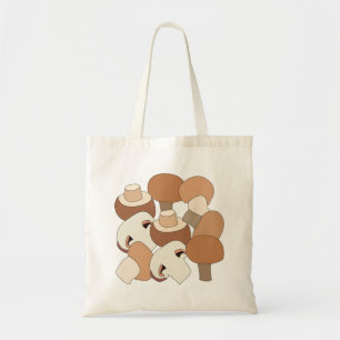 Edible Mushroom Foraging Tote Bag