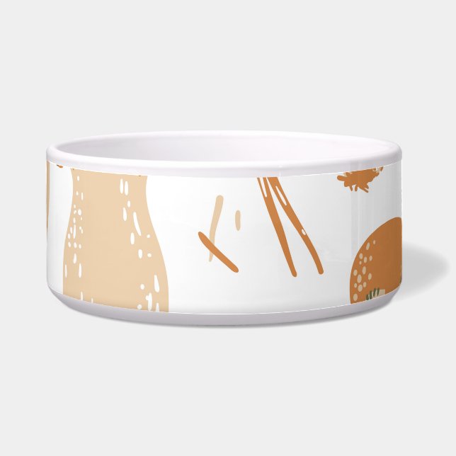 Edible Mushrooms Linocut Vintage Pattern (Front)